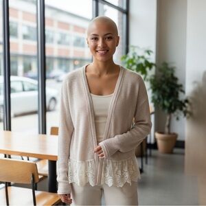 Always Cream Knit Cardigan